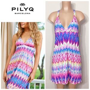 New. PilyQ multicolored coverup/dress. Normally $129